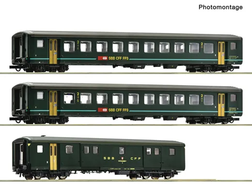 3-tlg. Set 1: „IR 1617“, SBB