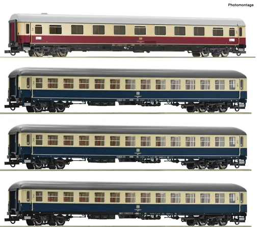 4-tlg. Set: IC 511 „Chiemgau“, DB