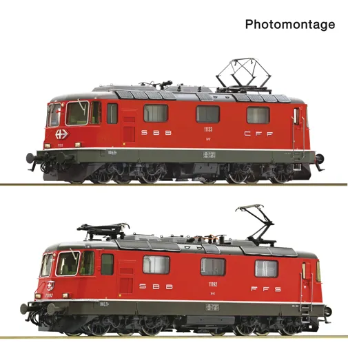 2-tlg. Set: Elektrolokomotiven Re 4/4 II 11133 und Re 4/4 II 11192, SBB