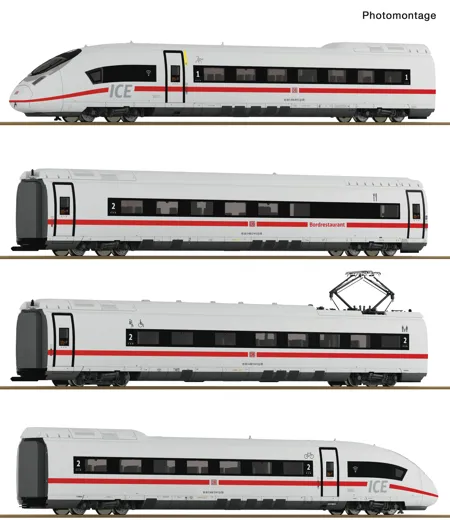 4-tlg. Set: Elektrotriebzug ICE 3neo (BR 408), DB AG