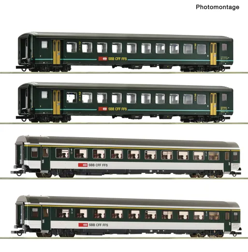 4-tlg. Set 2: „IR 1617“, SBB