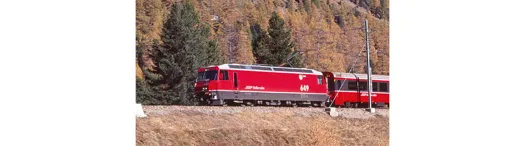 RhB Ge 4/4 III 649 Universallok "Lavin"