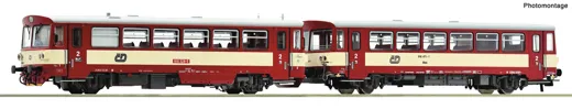 Dieseltriebwagen 810 328-5 mit Beiwagen, CD