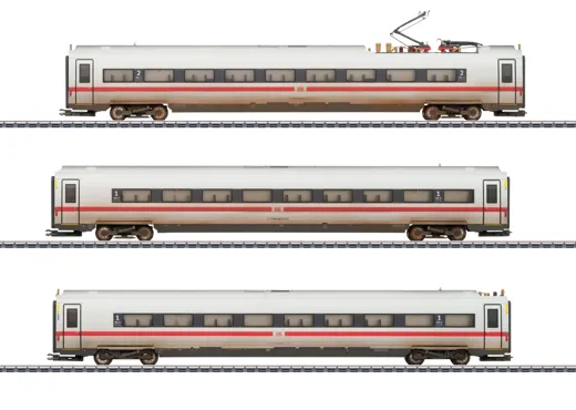 Ergänzungswagen-Set zum ICE 4, verschmutzter Betriebszustand, DB