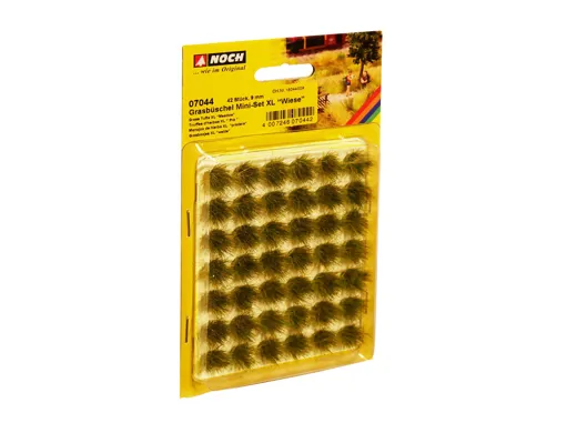 Mini-Set XL Grasbüschel Wiese 42 Stück, 9 mm