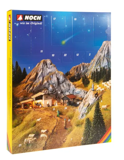 *L-C Bastel-Adventskalender Weihnachts-Krippe